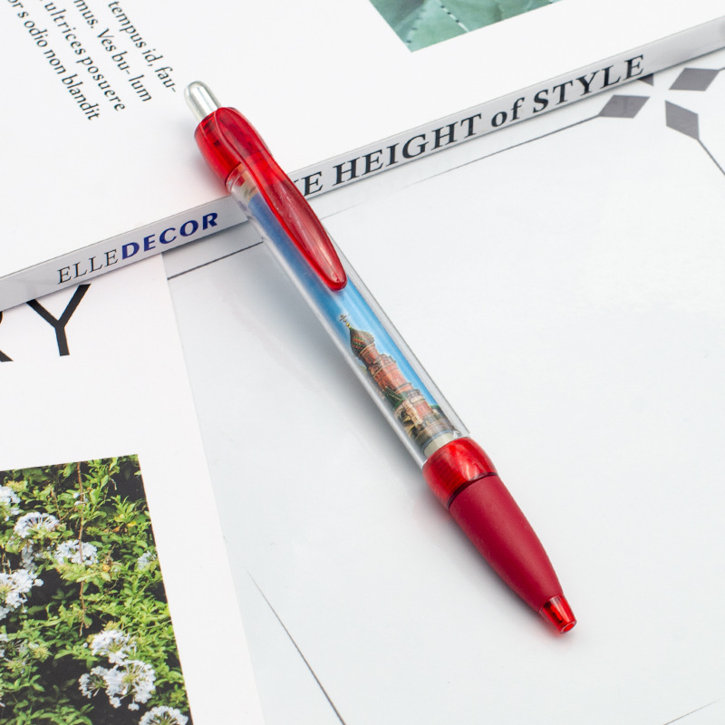Pull Out Banner Ballpoint Pen