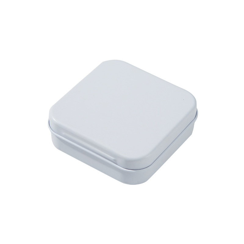 Tinplate Flip-Top Storage Box