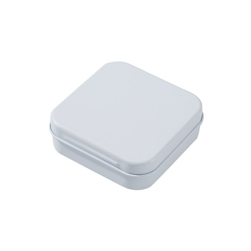 Tinplate Flip-Top Storage Box