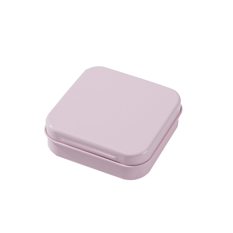 Tinplate Flip-Top Storage Box