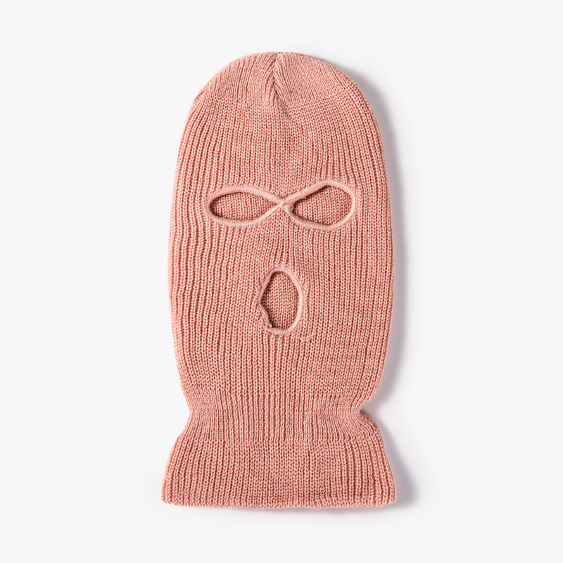 Acrylic 3-Hole Ski Mask Beanie