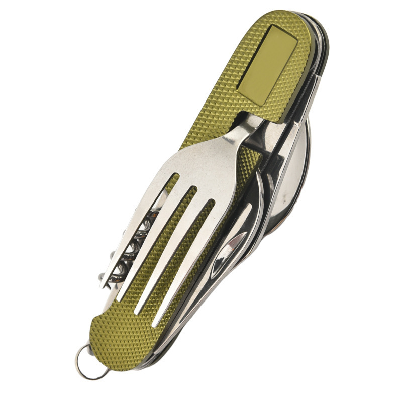 Stainless Steel Multi-Functional Folding Utensil Set
