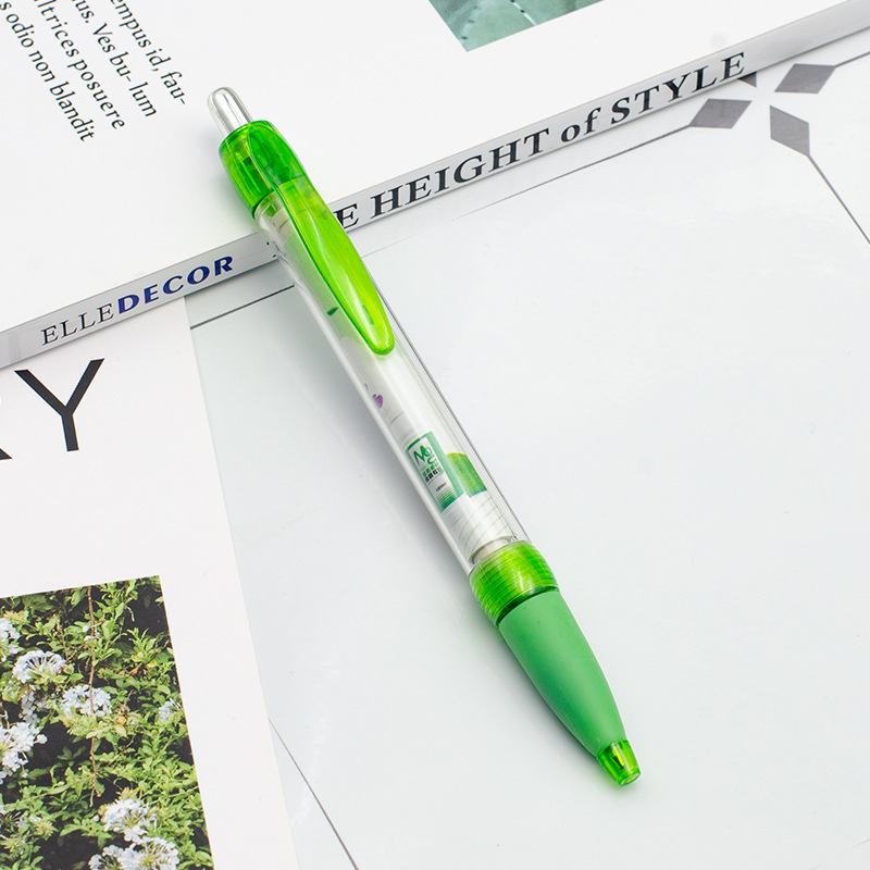 Pull Out Banner Ballpoint Pen