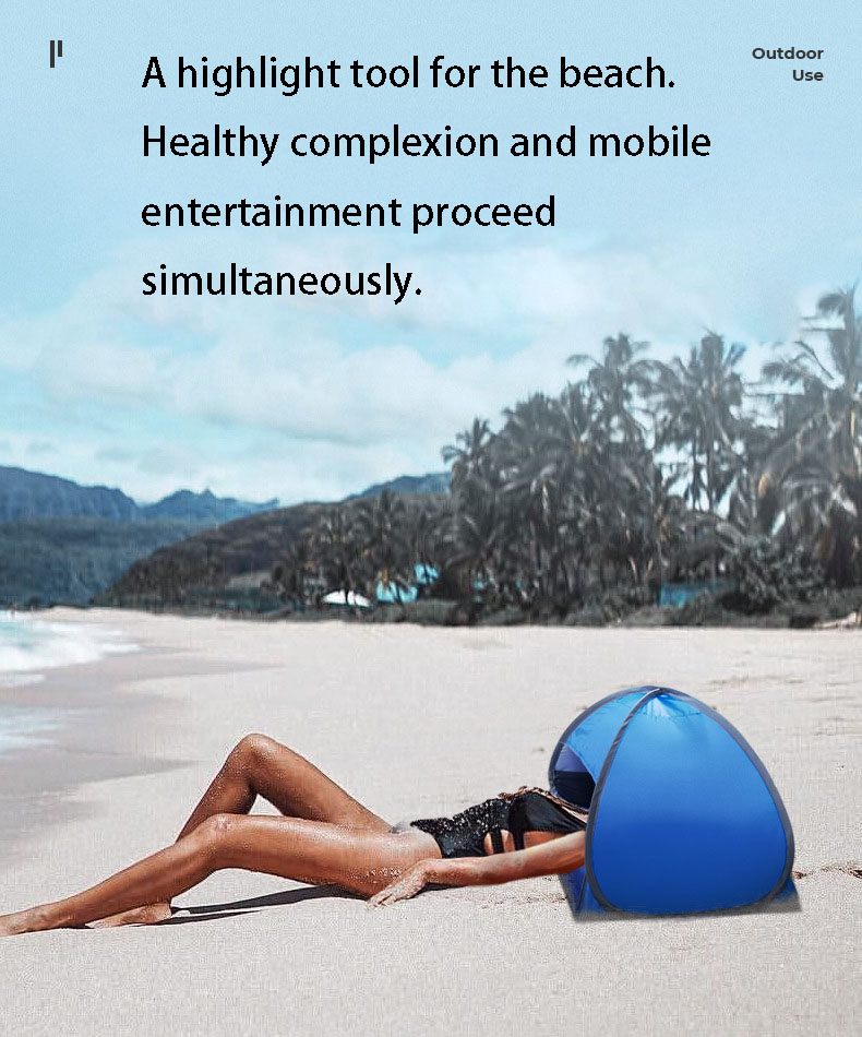 Blackout Head Pillow Tent