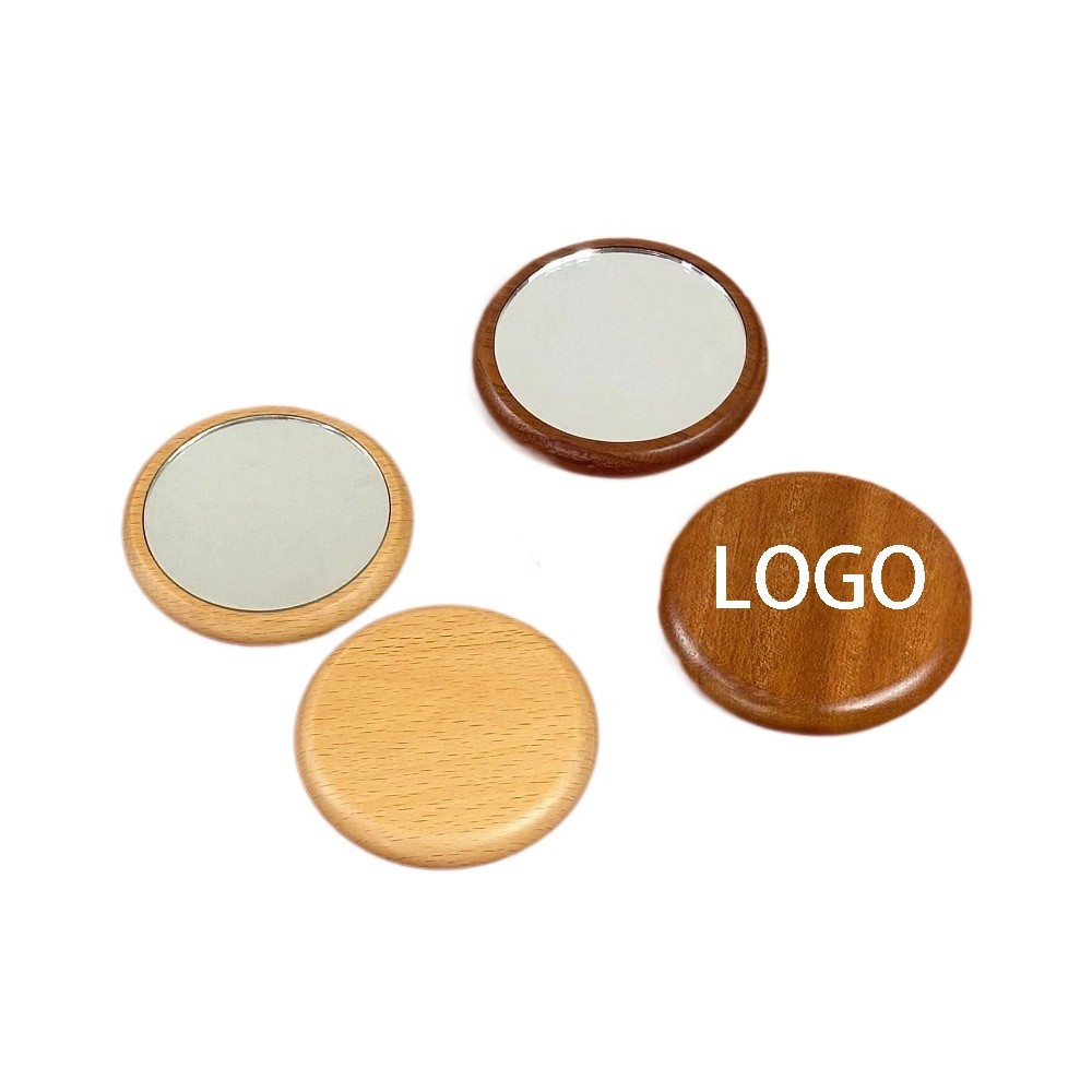 Beechwood Pocket Mirror