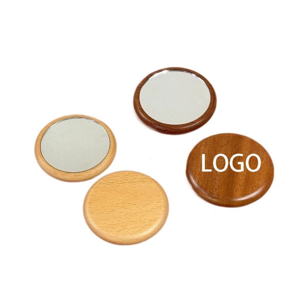 Beechwood Pocket Mirror