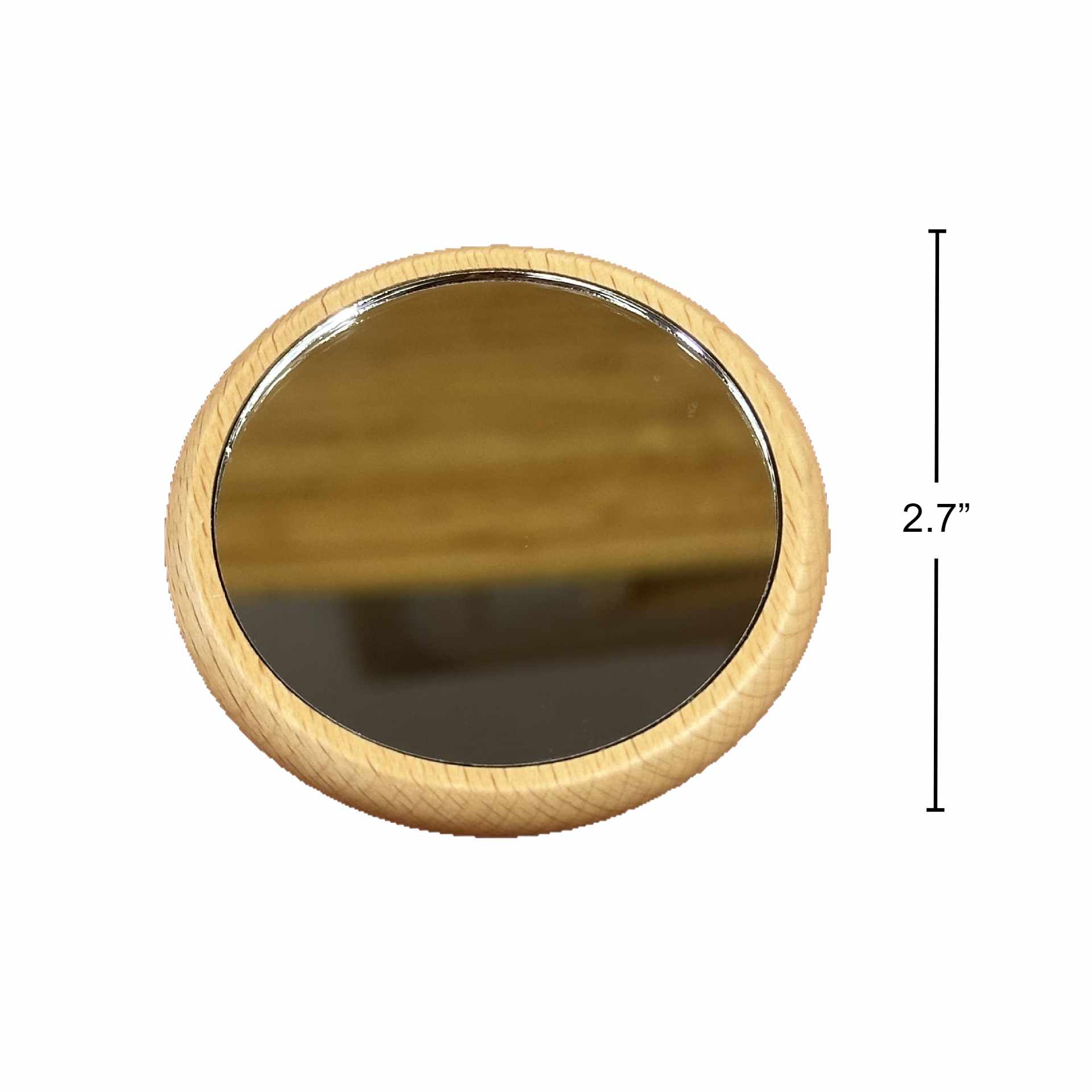 Beechwood Pocket Mirror