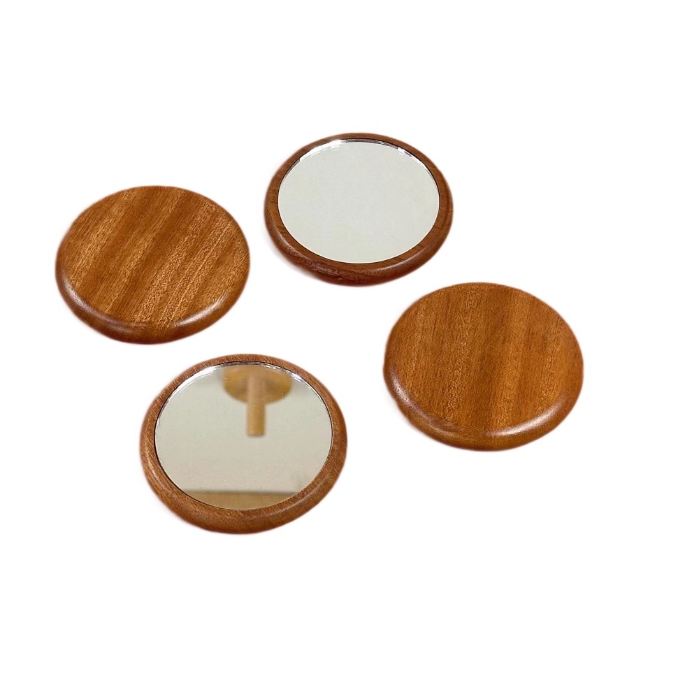 Beechwood Pocket Mirror