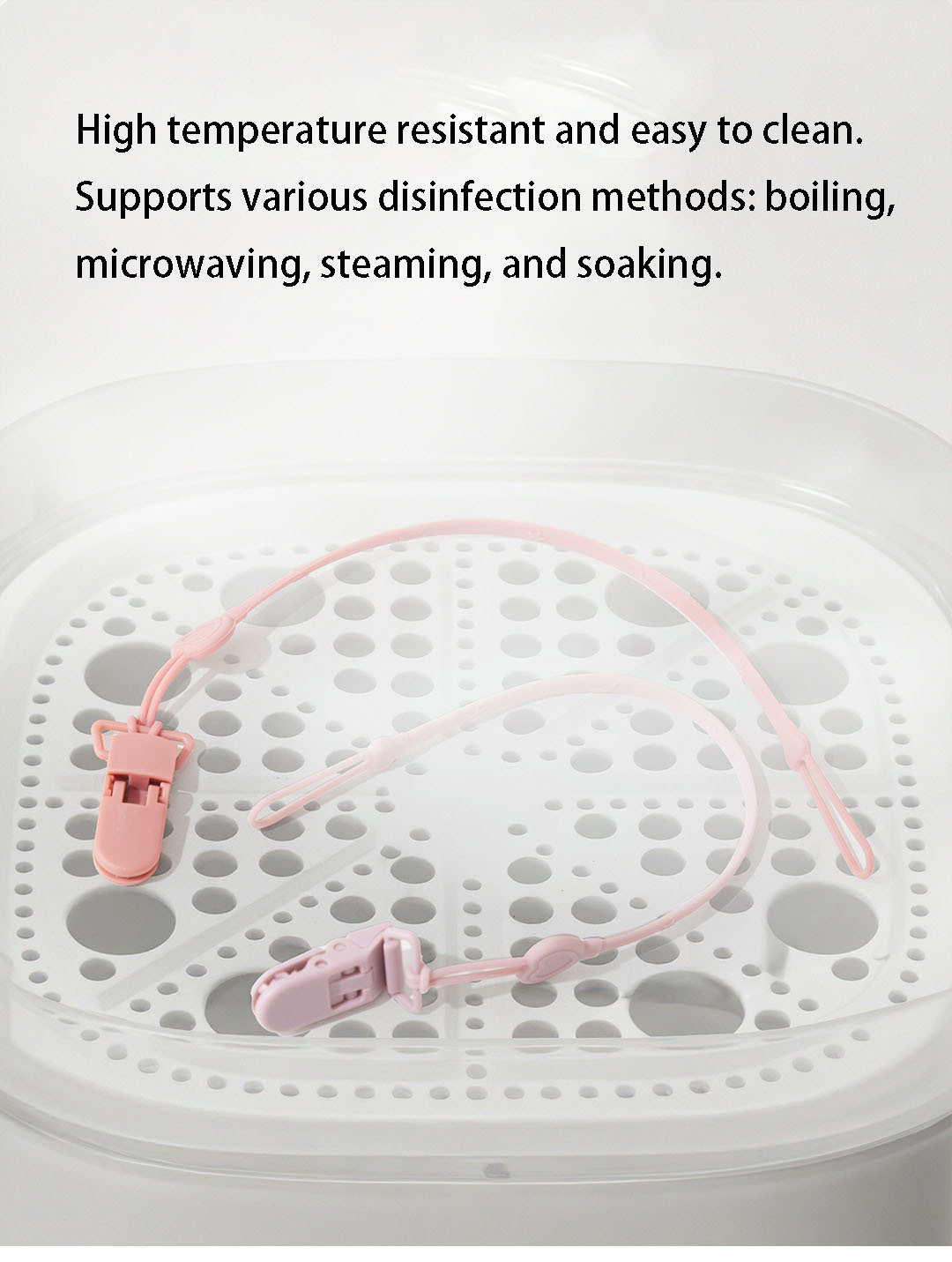 Silicone Baby Teether Anti-Loss Chain