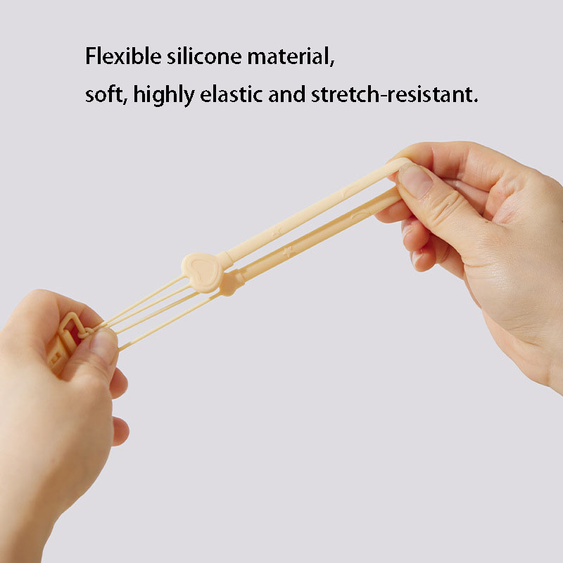 Silicone Baby Teether Anti-Loss Chain