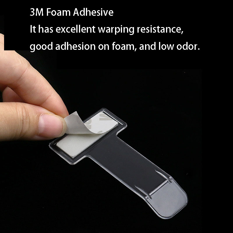 Clear PS Car Parking Card Holder