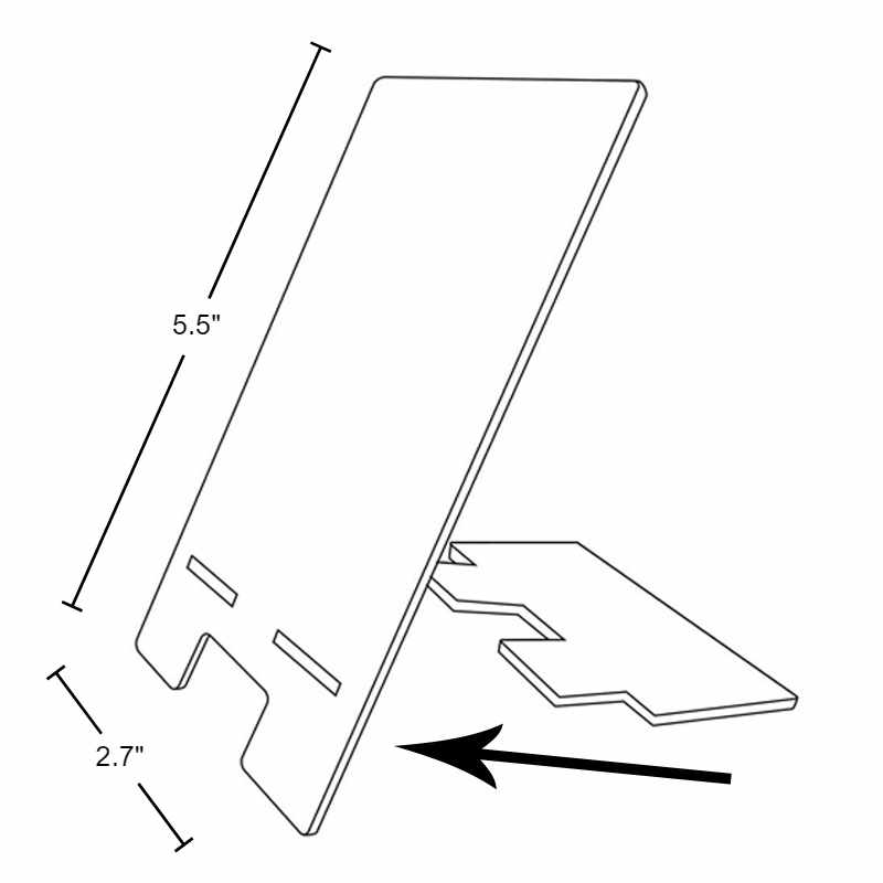 Acrylic Phone Stand