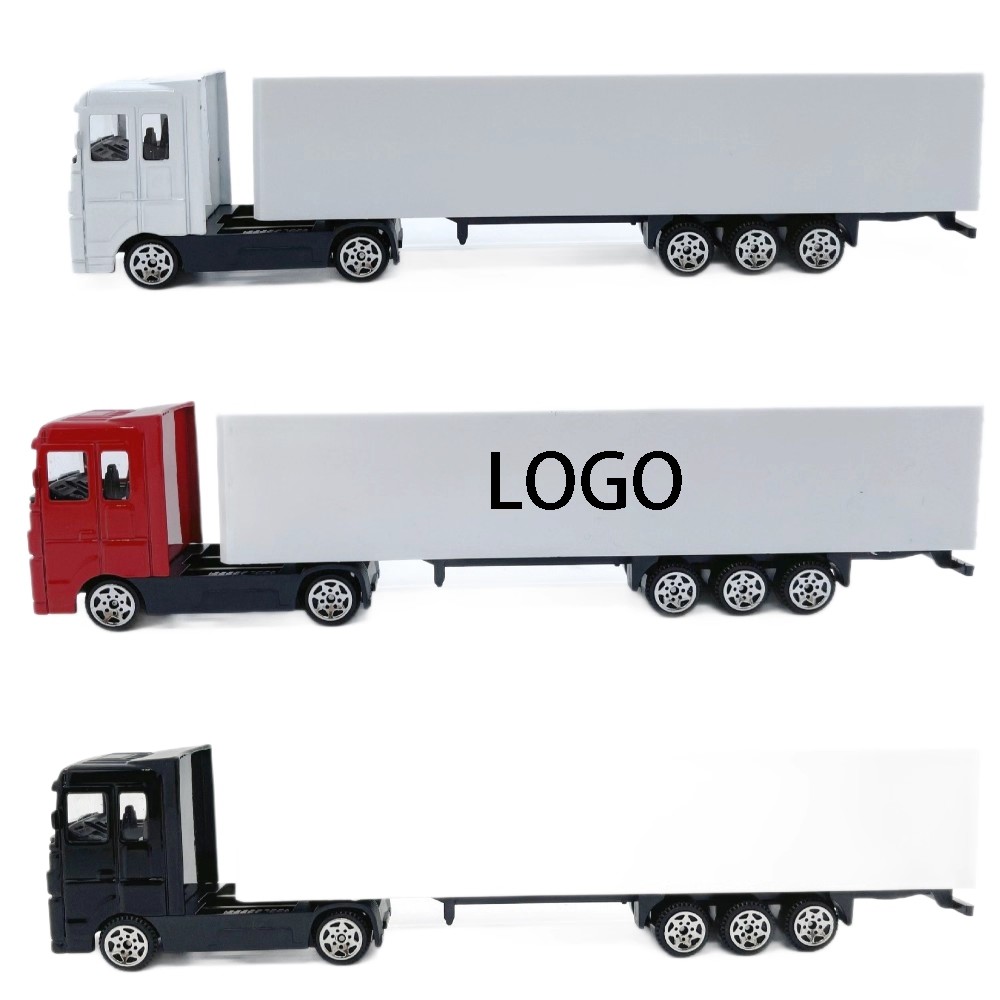 Alloy Container Truck Model