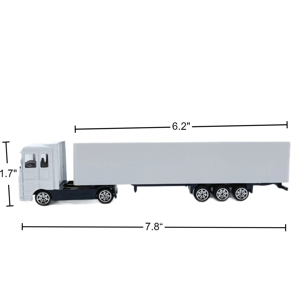 Alloy Container Truck Model