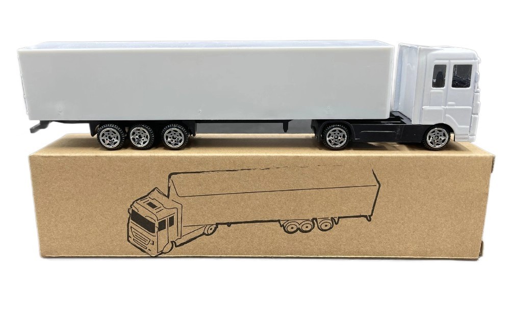 Alloy Container Truck Model