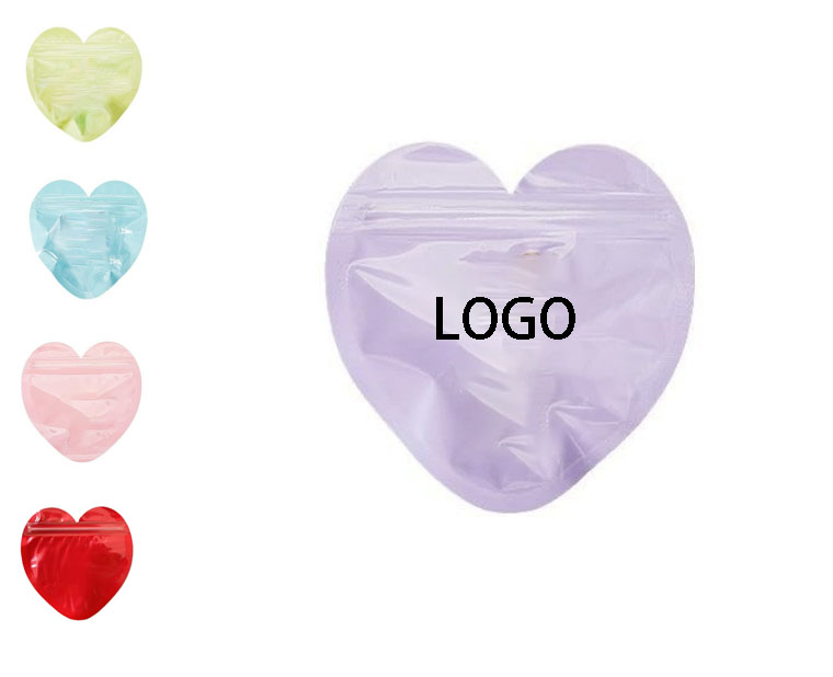 PVC Heart Jewelry Bag