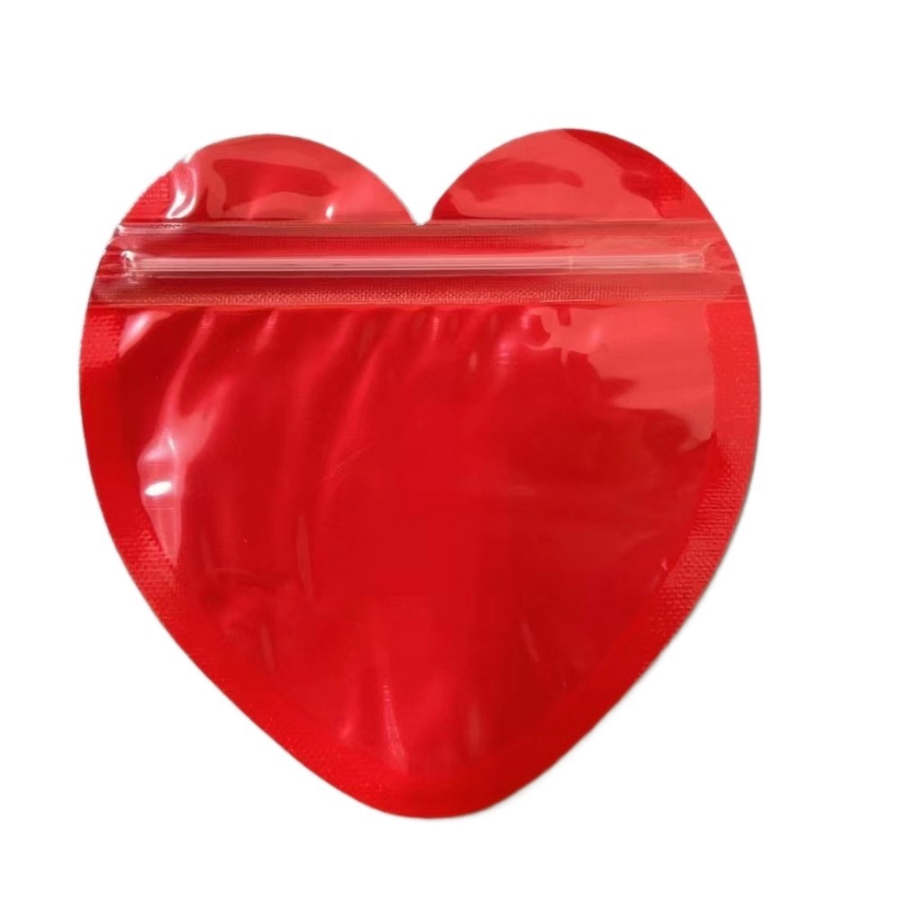 PVC Heart Jewelry Bag