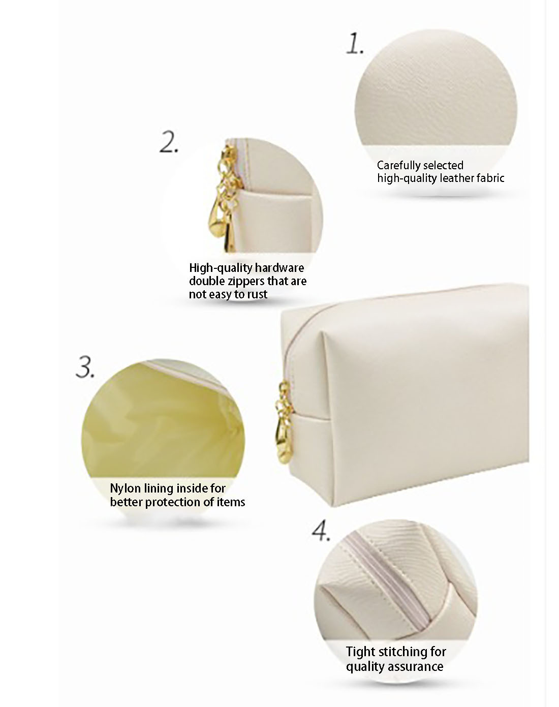 PU Waterproof Travel Toiletry Bag