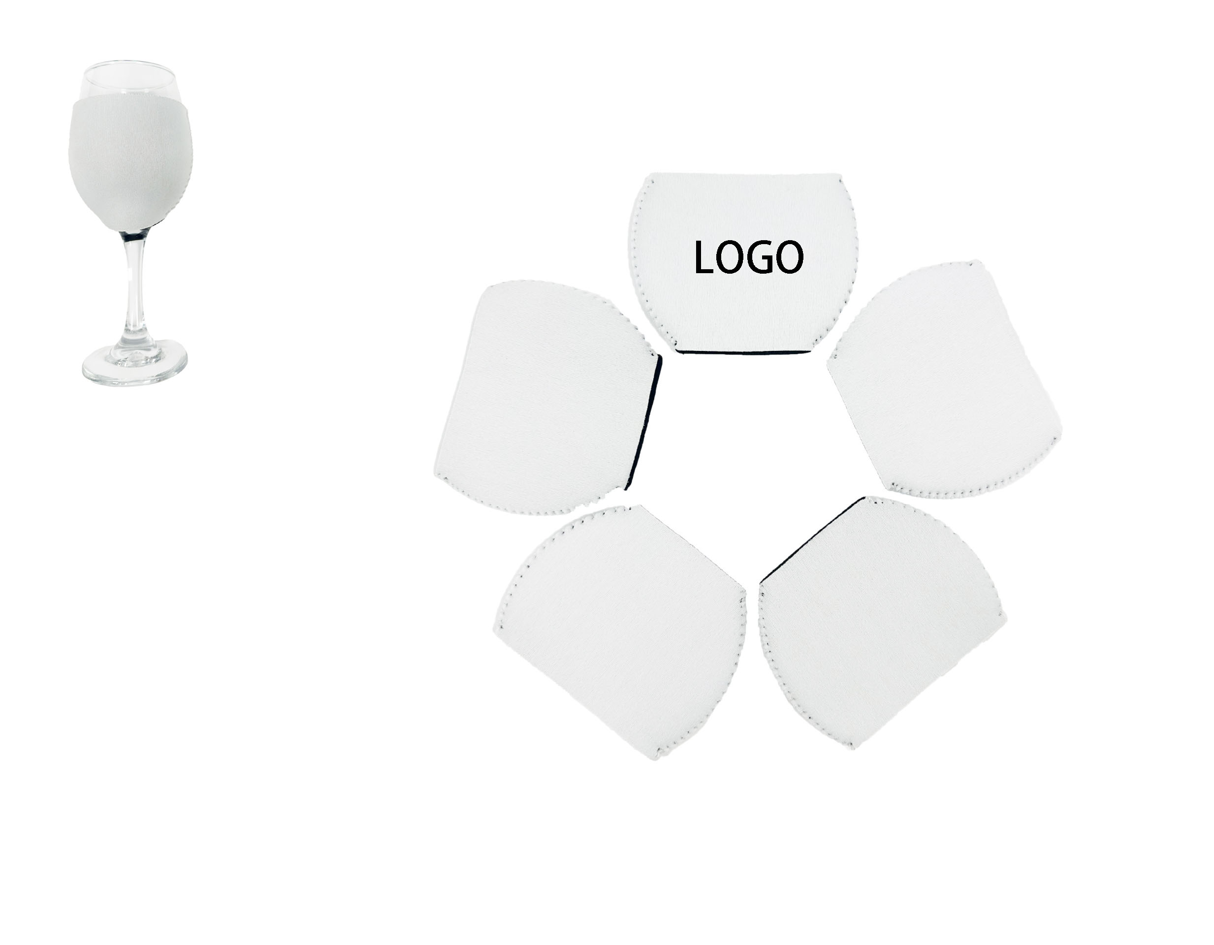 Neoprene Insulated Wine Cup Sleeve