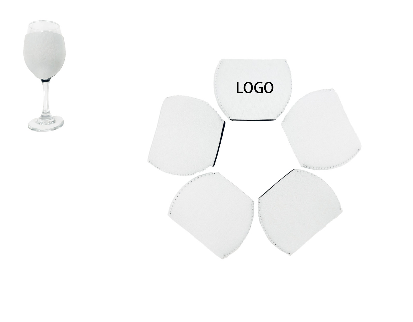 Neoprene Insulated Wine Cup Sleeve