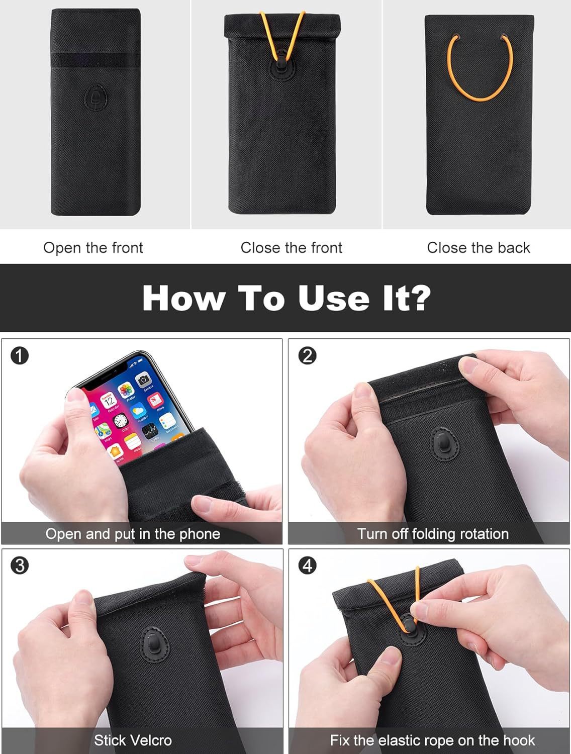 Polyester RFID Blocking Pouch