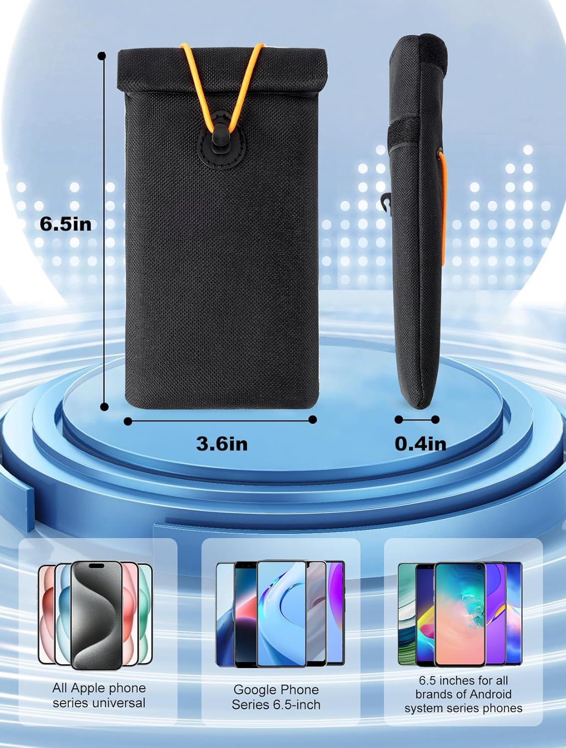 Polyester RFID Blocking Pouch