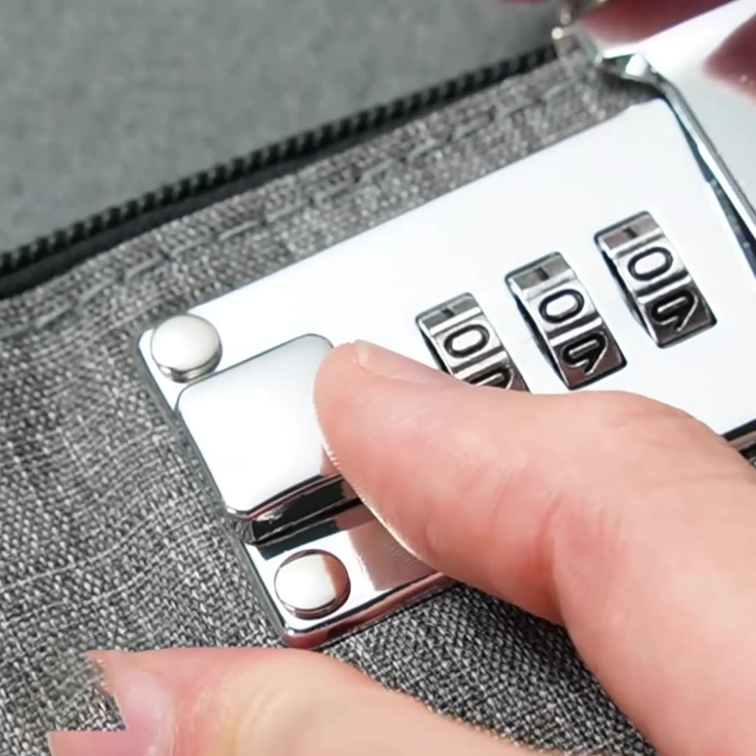 Password Lock Oxford Wallet