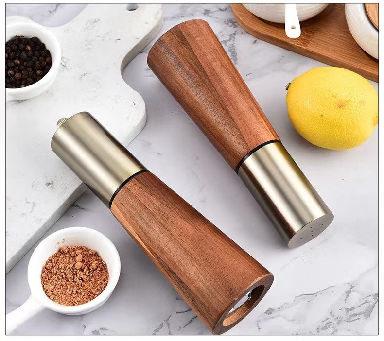 304 Stainless Steel Pepper Grinder Set