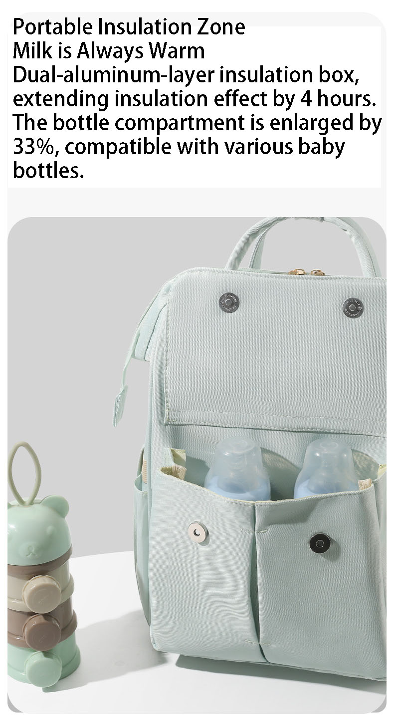Polyester Waterproof Mommy Backpack