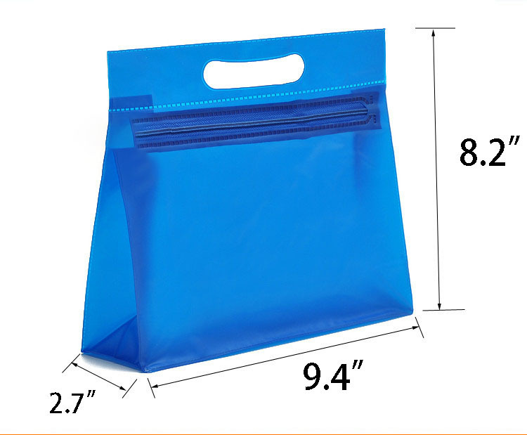 PVC Toiletry Zipper Pouch