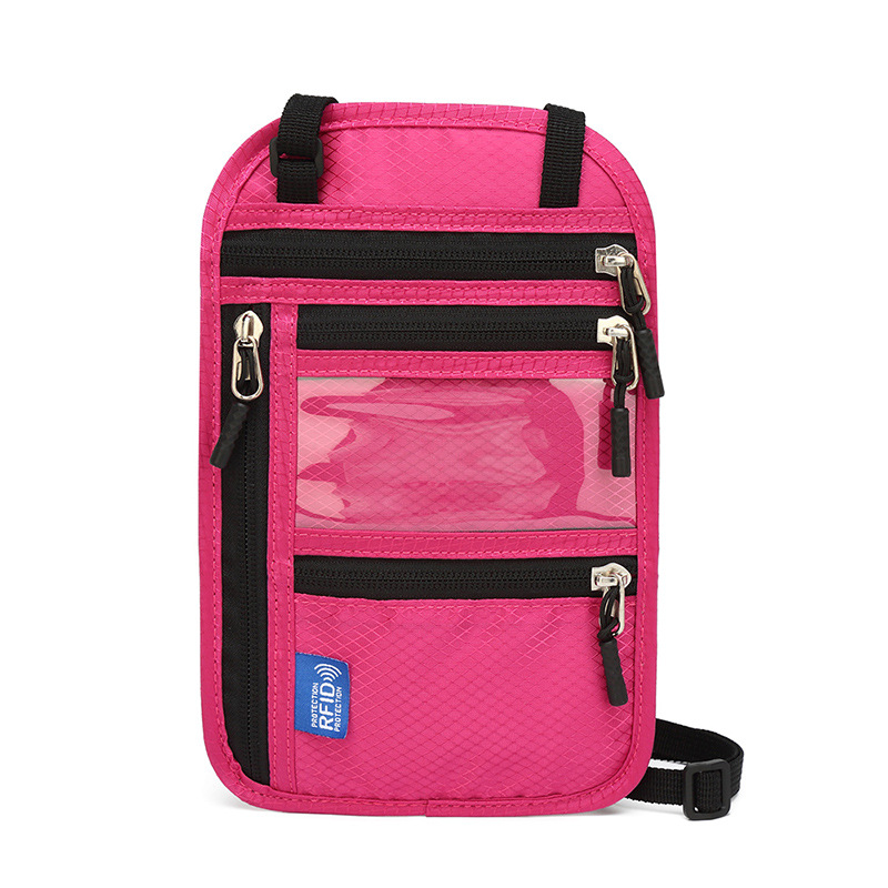 Polyester RFID Travel Document Holder
