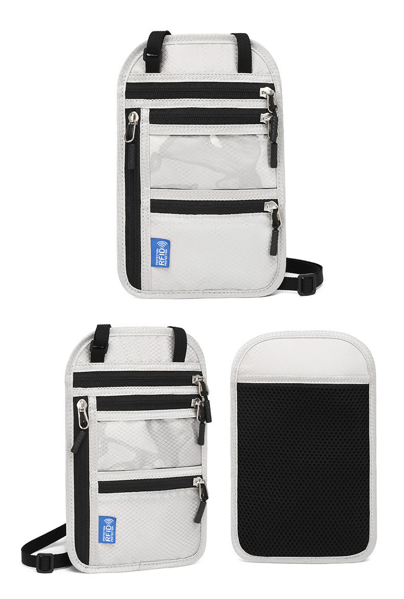 Polyester RFID Travel Document Holder