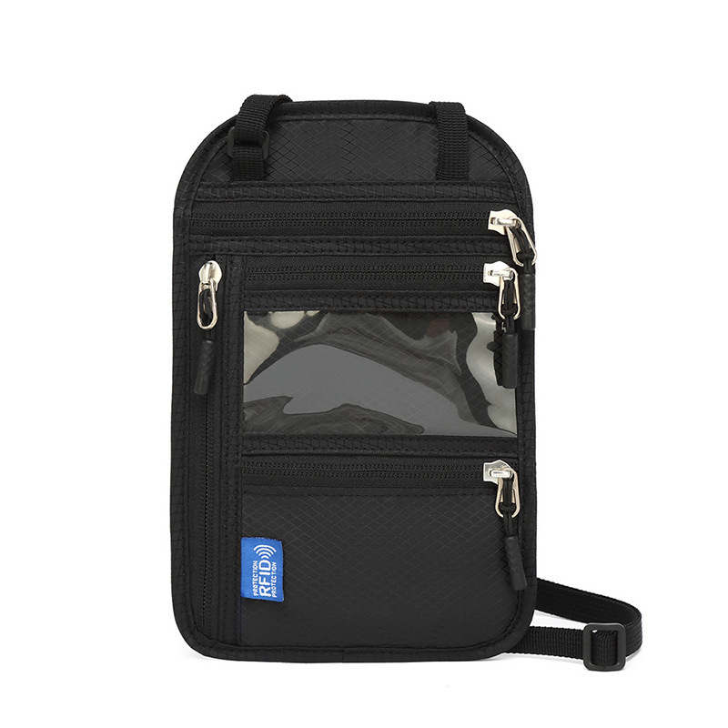 Polyester RFID Travel Document Holder