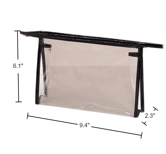 PVC Clear Cosmetic Zipper Pouch