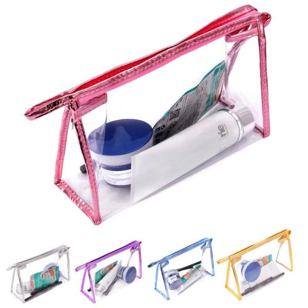 PVC Clear Cosmetic Zipper Pouch