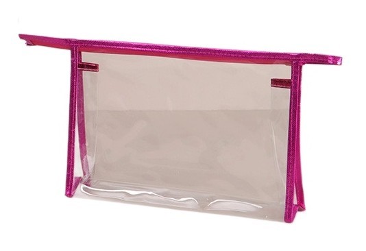 PVC Clear Cosmetic Zipper Pouch