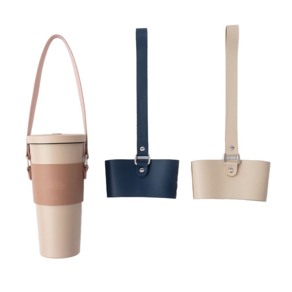 PU Leather Insulated Handheld Sleeve