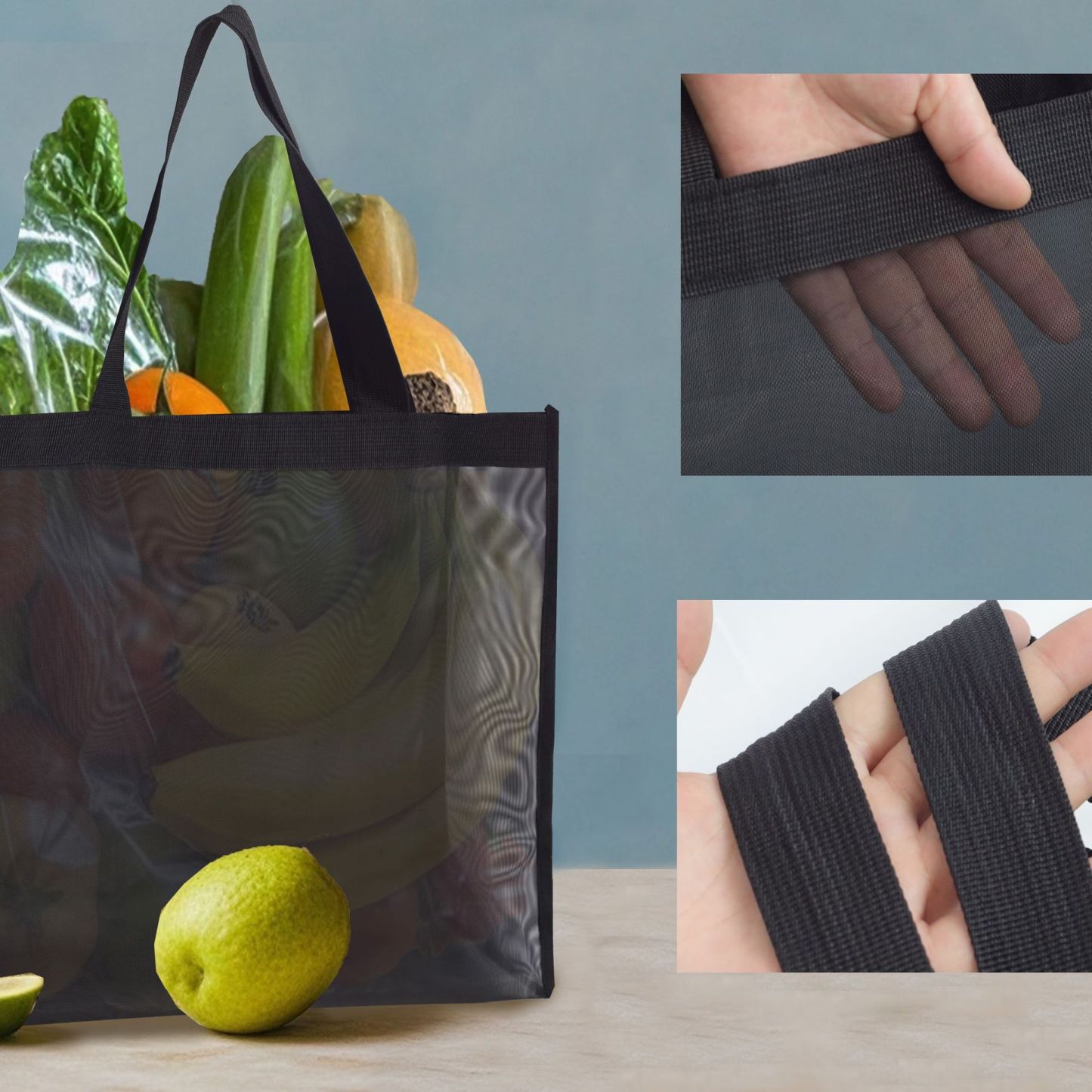 Nylon Mesh Travel Tote