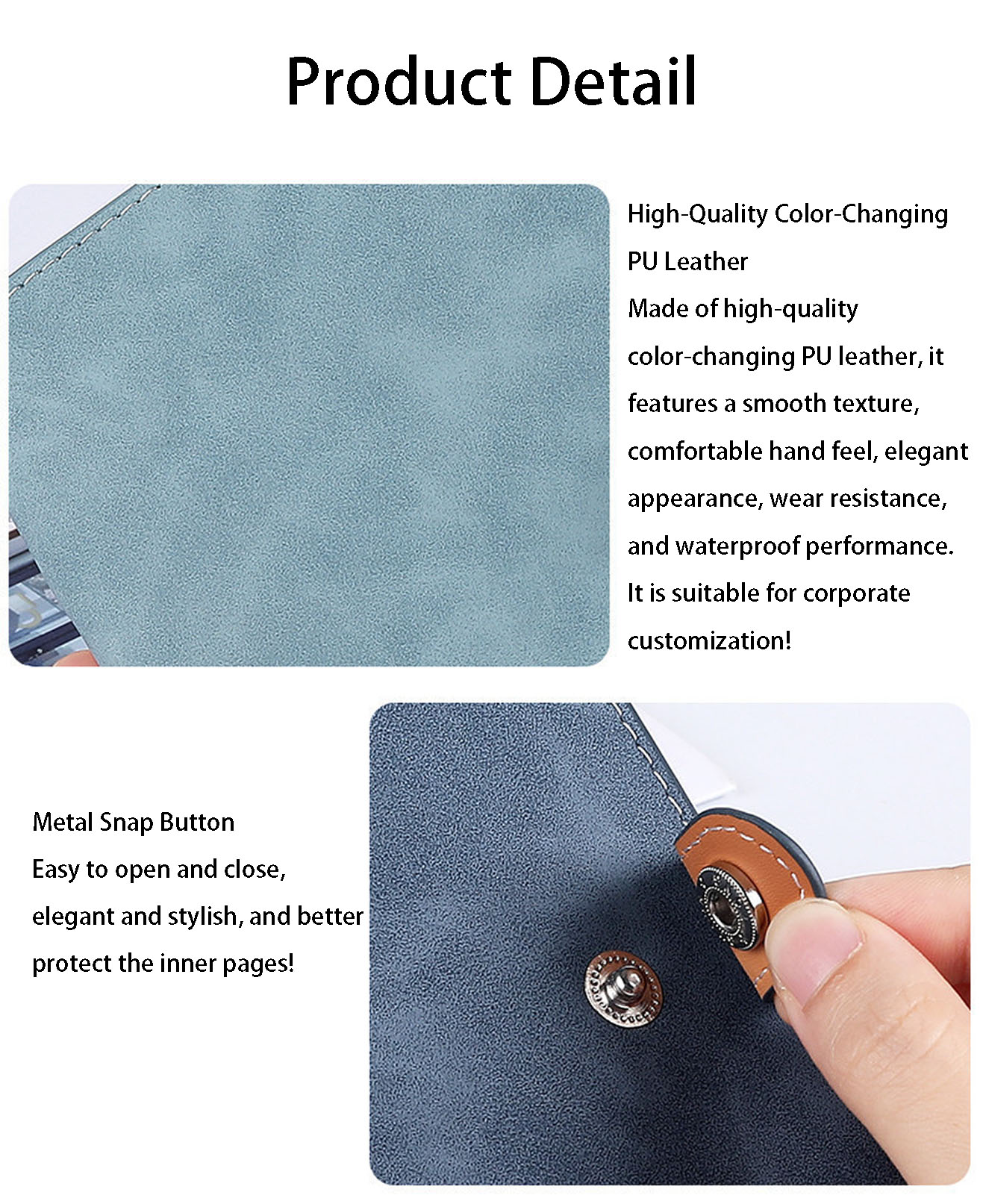PVC Zippered Binder Cover