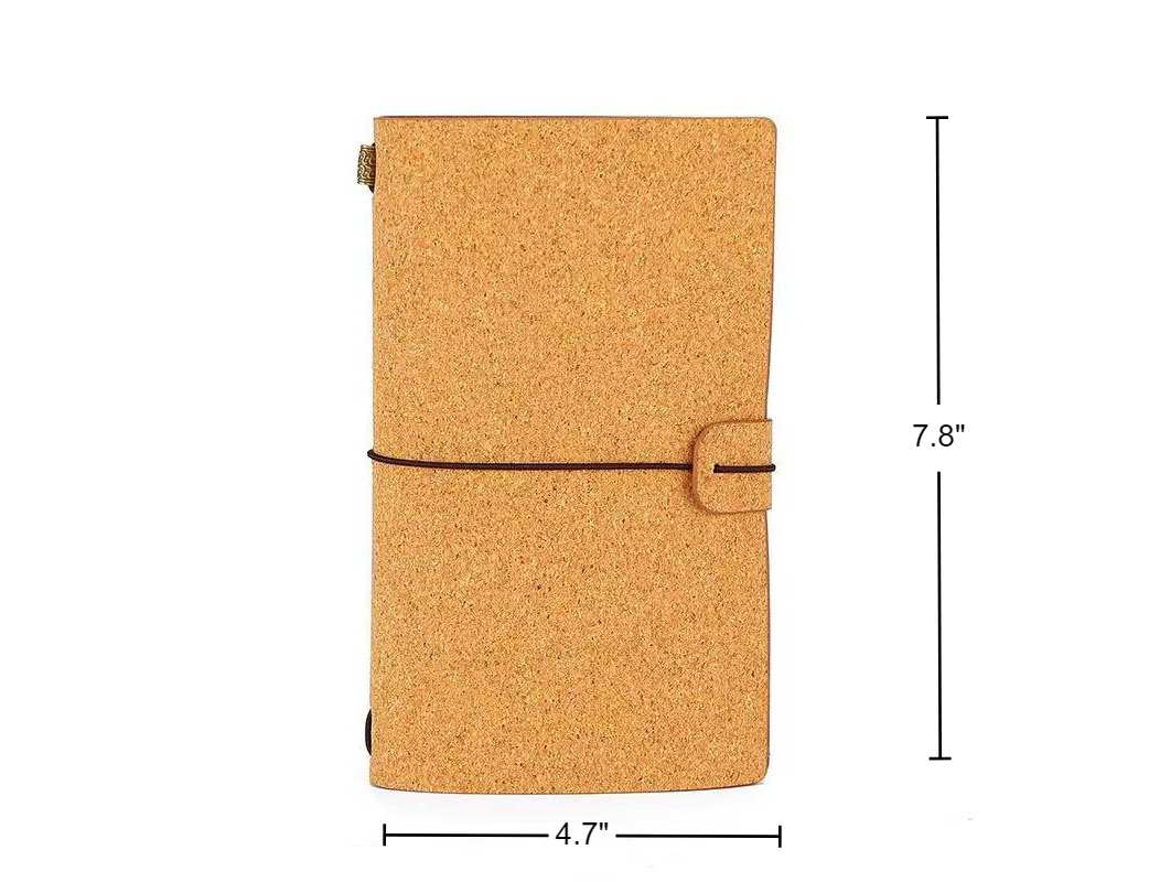 Cork Travel A6 Notebook