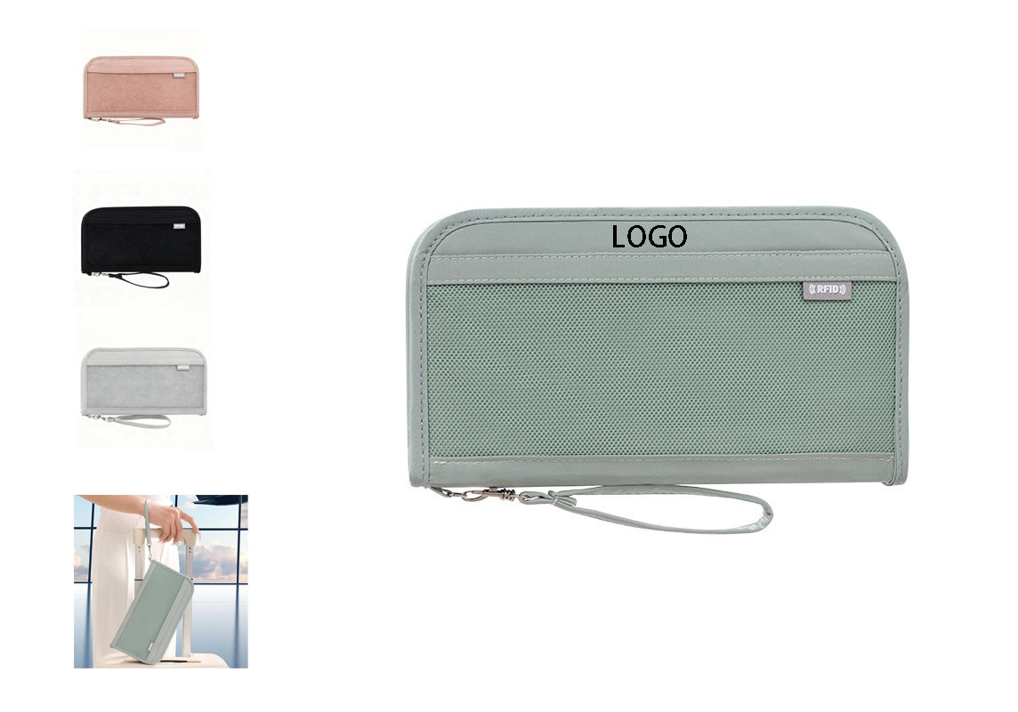 RFID Blocking Travel Passport Wallet
