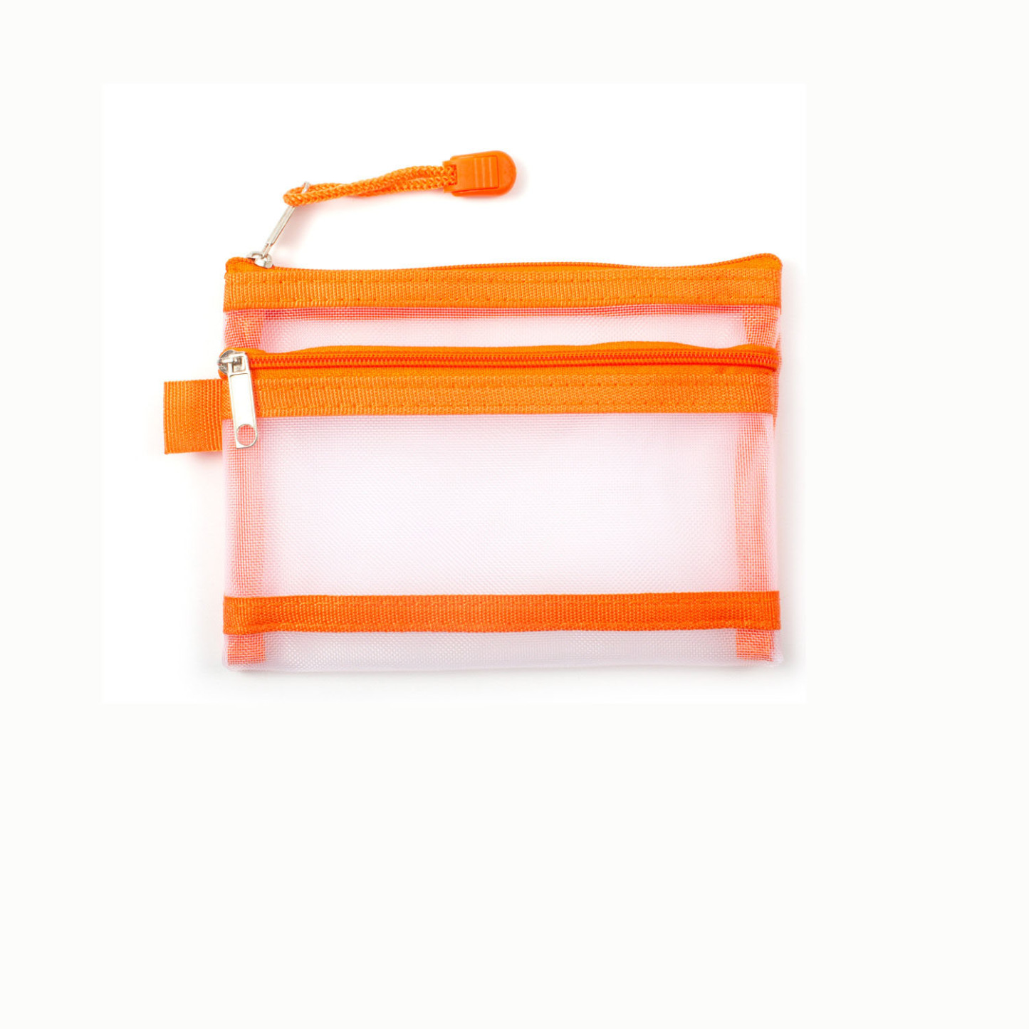 Nylon Mesh Zipper ID Pouch