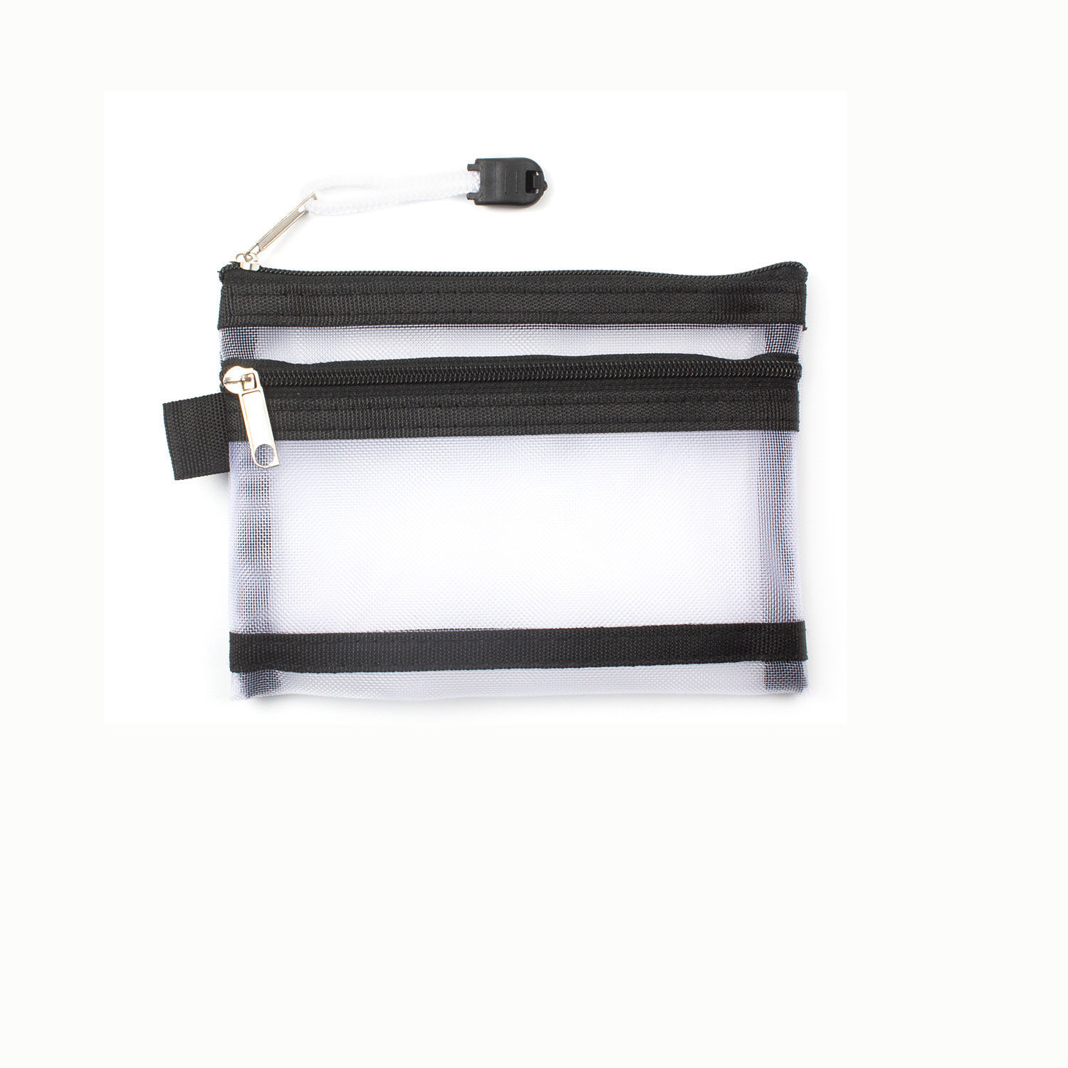 Nylon Mesh Zipper ID Pouch