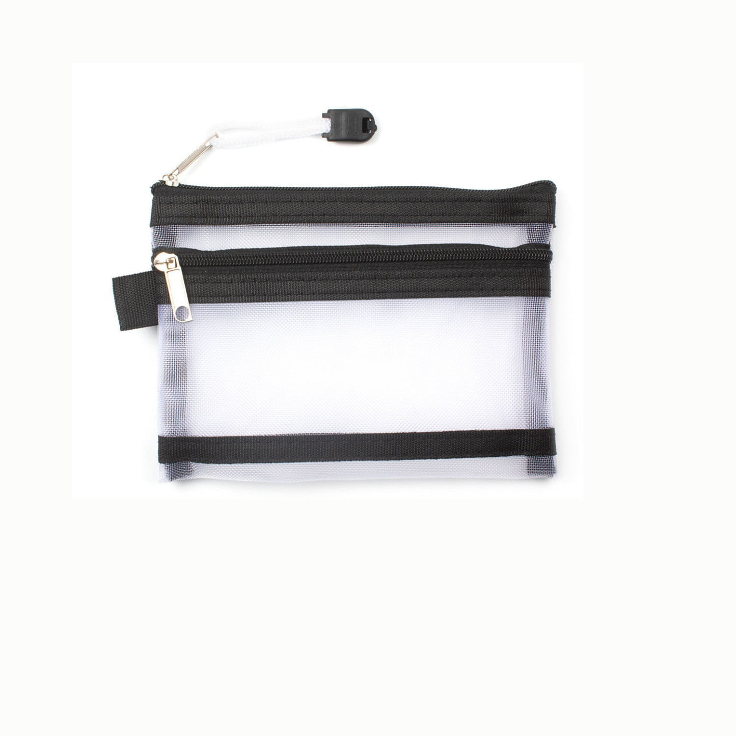 Nylon Mesh Zipper ID Pouch