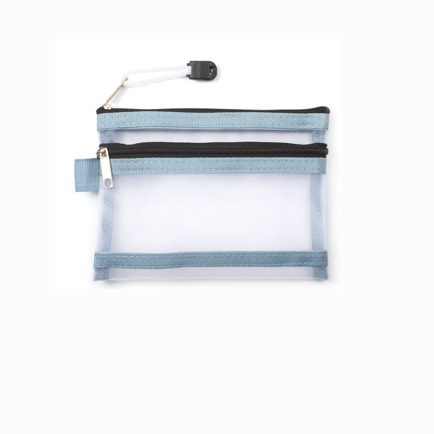 Nylon Mesh Zipper ID Pouch