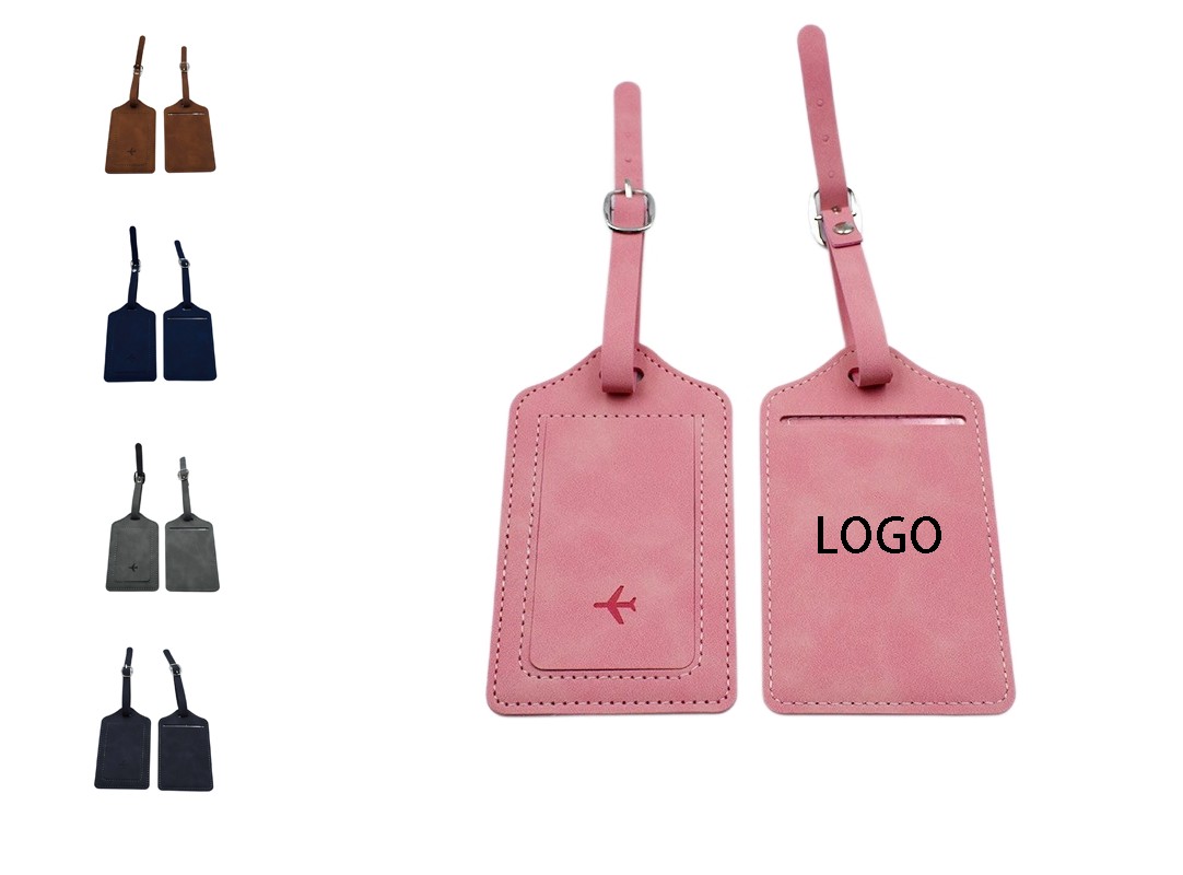 PU Leather Luggage Tag
