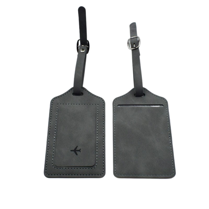 PU Leather Luggage Tag