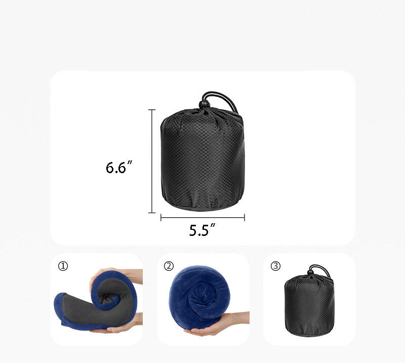 Memory Foam Travel U-Neck Pillow