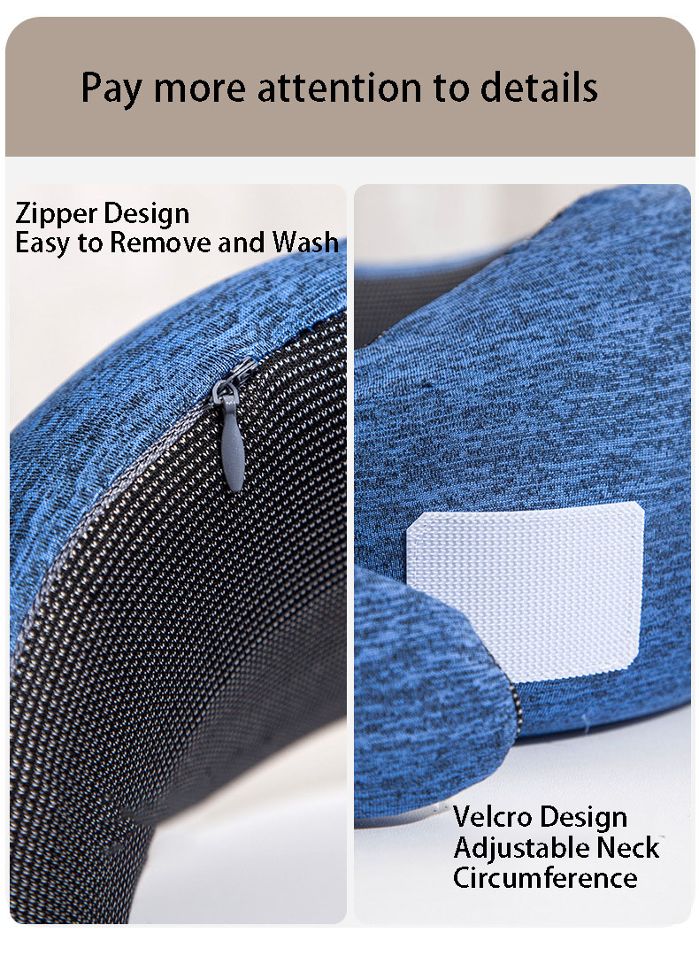 Memory Foam U-Shaped Travel Pillow