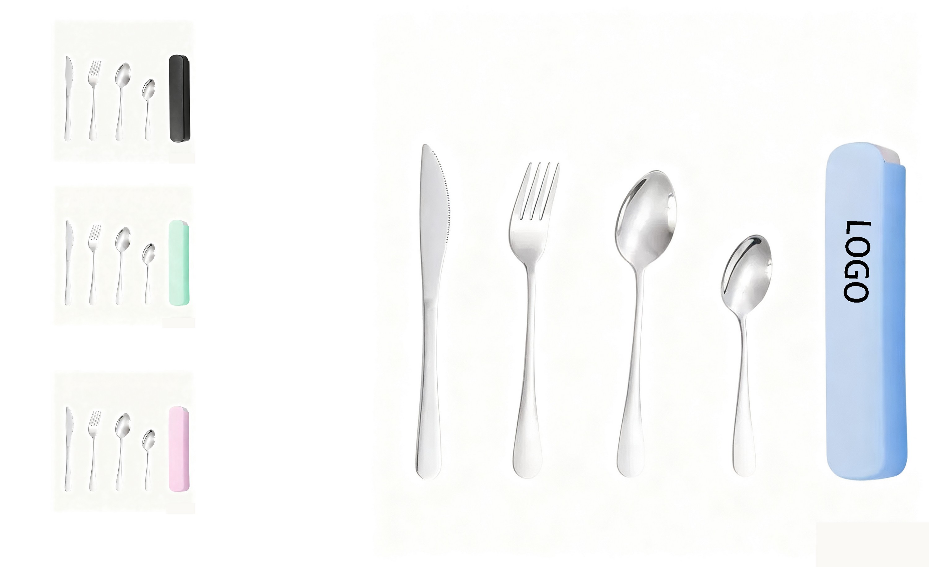 Stainless Steel 4-Piece Cutlery Set